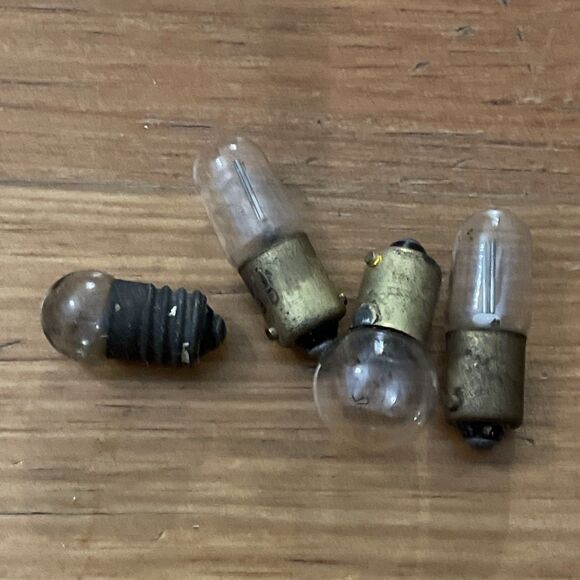 Sylvania S40 Vintage Radio Panel Lamps Bulbs USA HAM - Picture 9 of 11